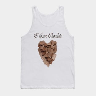 I love Chocolate Tank Top